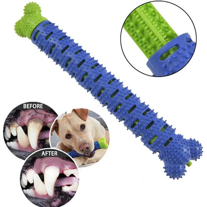 Dog Chew Toy | Durable Food-Grade Rubber Stick | Promotes Dental Health | Ideal for Puppy Teething & Training | Engaging, Safe Playtime for Healthy Teeth & Gums