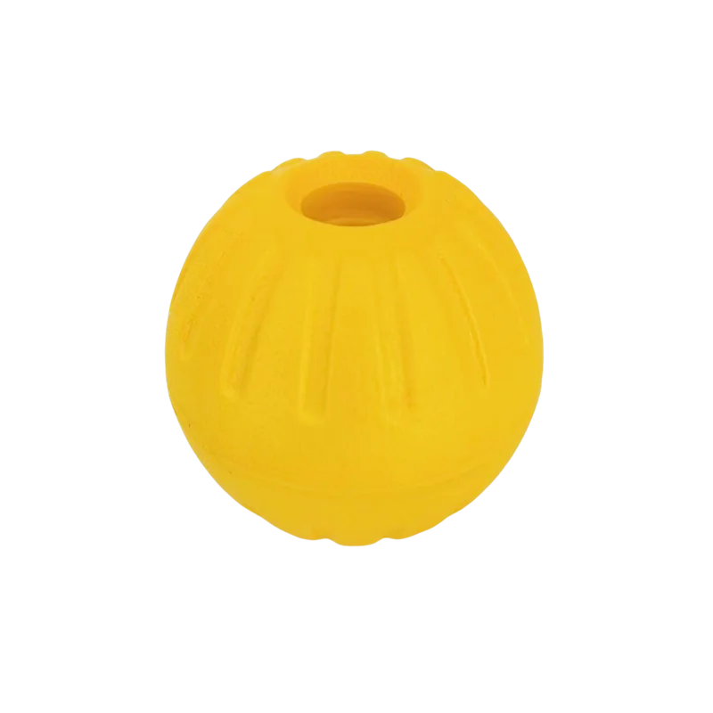 floating dog chew toy, durable eva 7cm/9cm ball for training & fetch, multi-coloured waterproof, ideal for beach & park play, perfect for small to large dogs