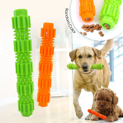 Strong Rubber Dog Chew Toy for Aggressive Chewers, Treat Dispensing, Teeth Cleaning, Long-Lasting, Squeaky Design, Safe for All Dog Sizes, Pet Play and Mental Stimulation