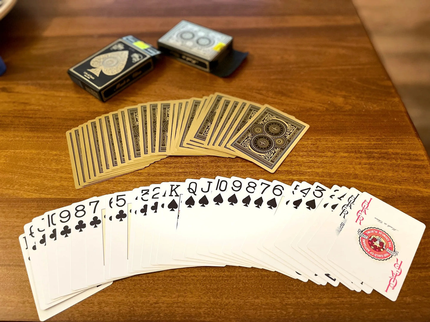 24k gold silver pvc full plastic playing cards waterproof durable poker set - premium quality, thick, easy to handle, perfect for all card games and gatherings