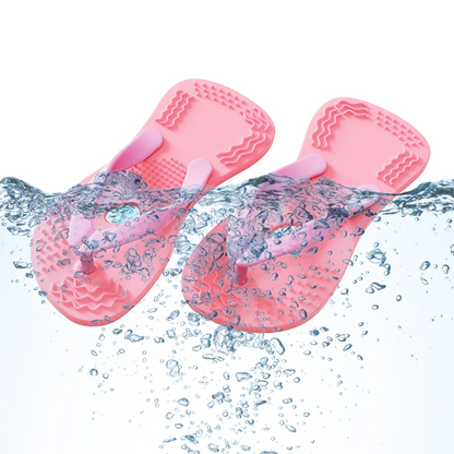 Puppy Chew Toy, Durable Rubber Slippers Shape, Simulated Remote Design, Relieves Teething, Reduces Boredom, Engaging for Puppies and Small Dogs, Indoor Outdoor Play