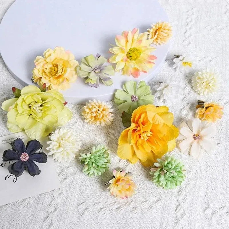 artificial silk rose flowers, 3/21 pcs, mixed colours, home and wedding decor, anniversary, baby shower, birthday, diy crafts, decorative bouquets, indoor use