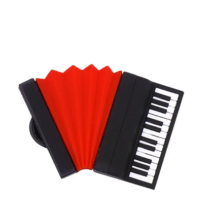 Musical Instrument USB Flash Drive 64GB/32GB/128GB Silicone Pen Drive, Piano Guitar Violin Design, USB2.0 Memory Stick for Data Storage and Transfer