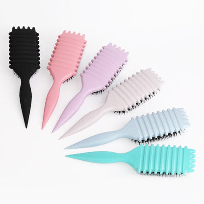 B0CZQYDWFR Salon Styling Curly Hair Styling Brush Curl Hair Brush for Combing and Shaping Men's and Women's Curls Reduce Pulling Tools