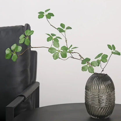 Artificial Lotus Leaf Plant 90cm Pastoral Style Plastic Decoration for Home Office Desktop Indoor Outdoor Anniversary Use
