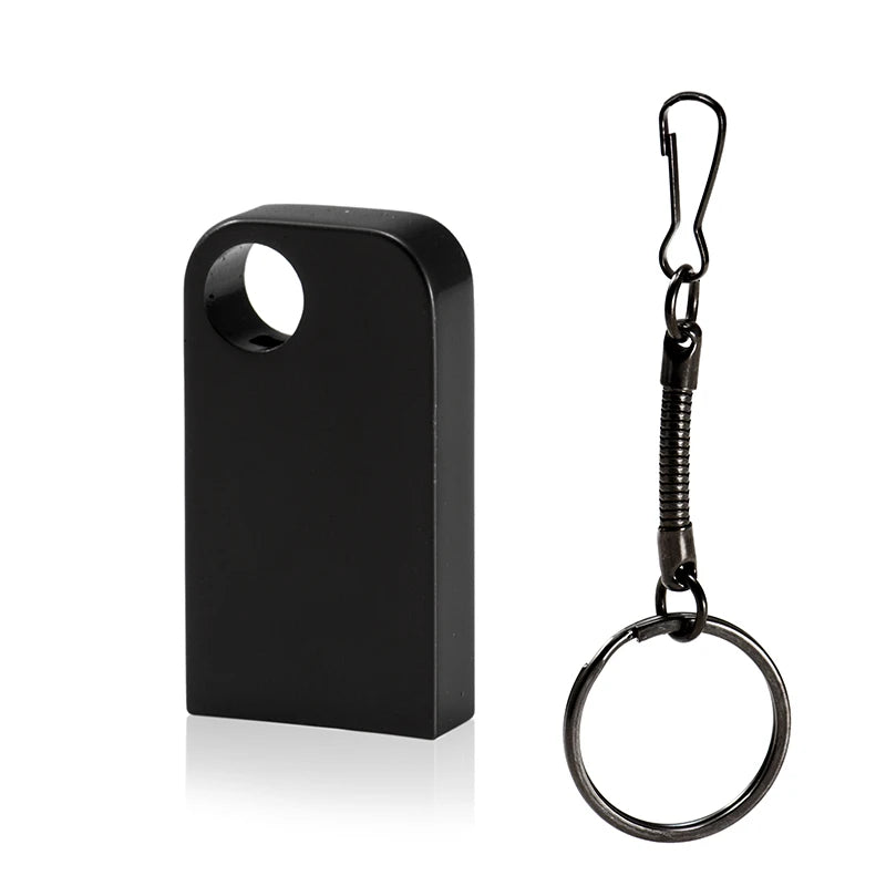 128gb metal usb flash drive keychain | high speed usb 3.0 memory stick | shatterproof waterproof pen drive for pc laptop tv | creative business gift