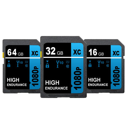 Extreme PRO SD Card 128GB 64GB 32GB 16GB 256GB 512GB UHS-I High Speed Class 10 V10 SD Memory Card for Camera, Notebook and Digital Devices Storage