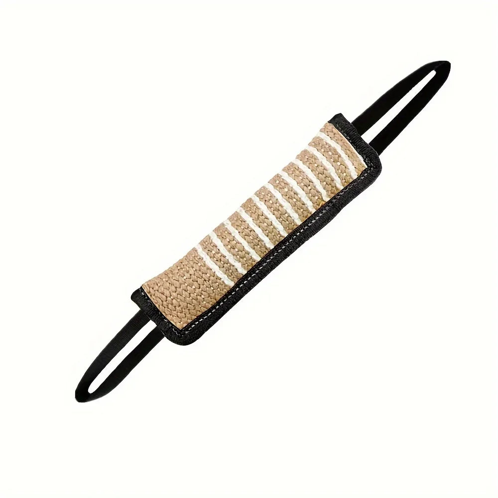 natural jute dog chew toy | bite-resistant sturdy stick for puppies & adult dogs | safe non-toxic material | ideal for teething, dental health, fetch & play