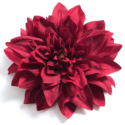 Artificial Dahlia & Chrysanthemum Flower Heads, 5/10pcs, 15cm, Silk DIY Home Decor, Bridal Bouquet Accessories, Party, Anniversary, Indoor Decoration