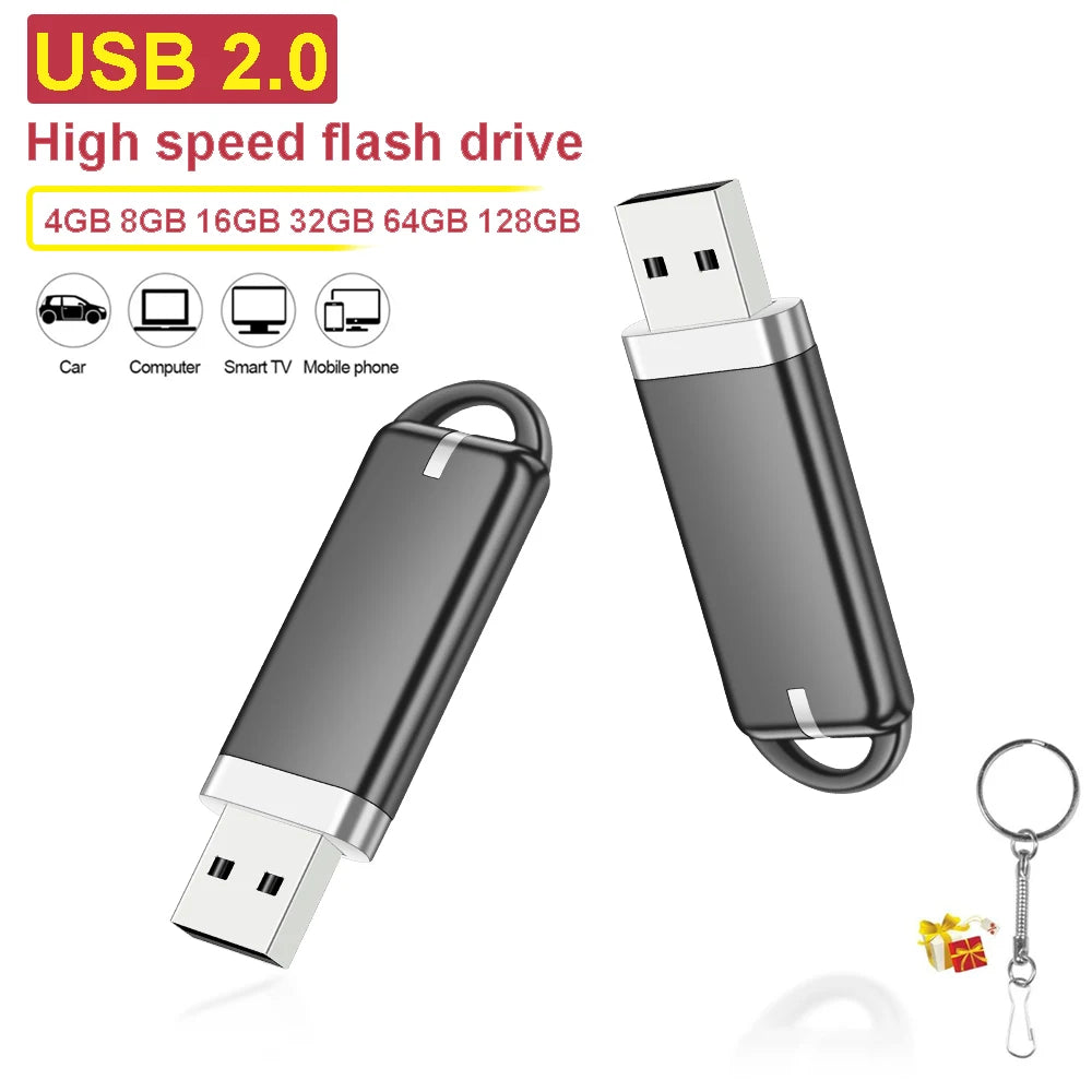 usb flash drive 128gb pen drive, shatterproof multi-capacity usb 3.0 stick for laptop, computer, car, tv - colourful storage solution, gifts for children & photography studio