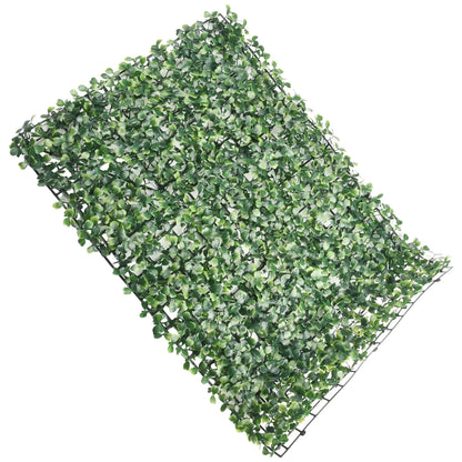 Artificial Plant Wall Foliage 40x60cm Grass Mat for Exhibition, Outdoor Spaces, Plastic Greenery Panels, Desktop Décor, Simulation Lawn, Bridal Shower Decorations, Easy Installation