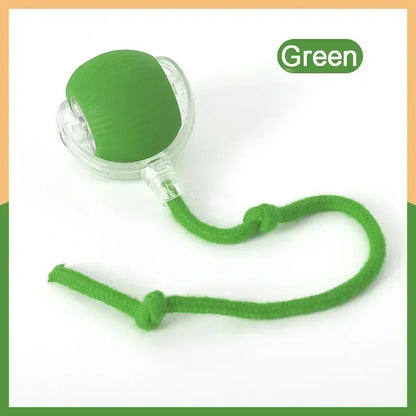 4.522 B0DH2G8ZJ6 Green Rechargeable Cat Toys Interactive Smart Pet Interaction Automatic Rolling Ball Toy Accessories for Cats Electric Dog Ball Things