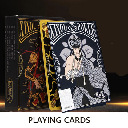Journey to the West Black Myth Wukong Poker Playing Cards Indoor Family Game for Fun Gatherings and Social Play, Durable Design, Perfect for All Ages