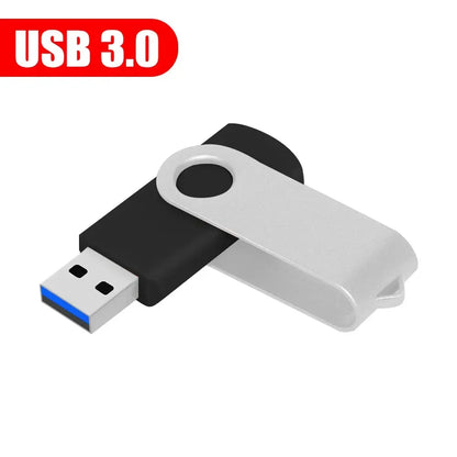64GB USB 3.0 Metal Flash Drive Waterproof Memory Stick for PC, Car, TV - High-Speed Data Transfer, Durable Storage Solution