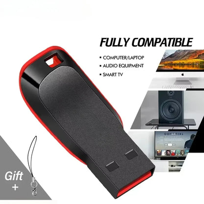 5PCS/LOT High Speed Genuine USB Flash Drive 128GB Black Pen Drive Free Keychain 64GB Memory Stick 32GB Business Gift 16GB Perfect for Storage and Transfer