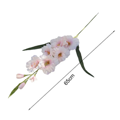 Artificial Gladiolus Silk Flower Branches for Wedding, Party, Office, Valentine's, Home Decor, Table Centerpieces, Anniversary, Outdoor, Vase Filler, Gift Idea