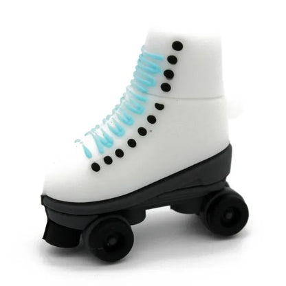 Creative USB Flash Drive Roller Skate Shoe Design 4GB-128GB Memory Stick for Laptops, PCs, Cars, TVs | Unique Gift for Kids, Weddings, Business, and Photography