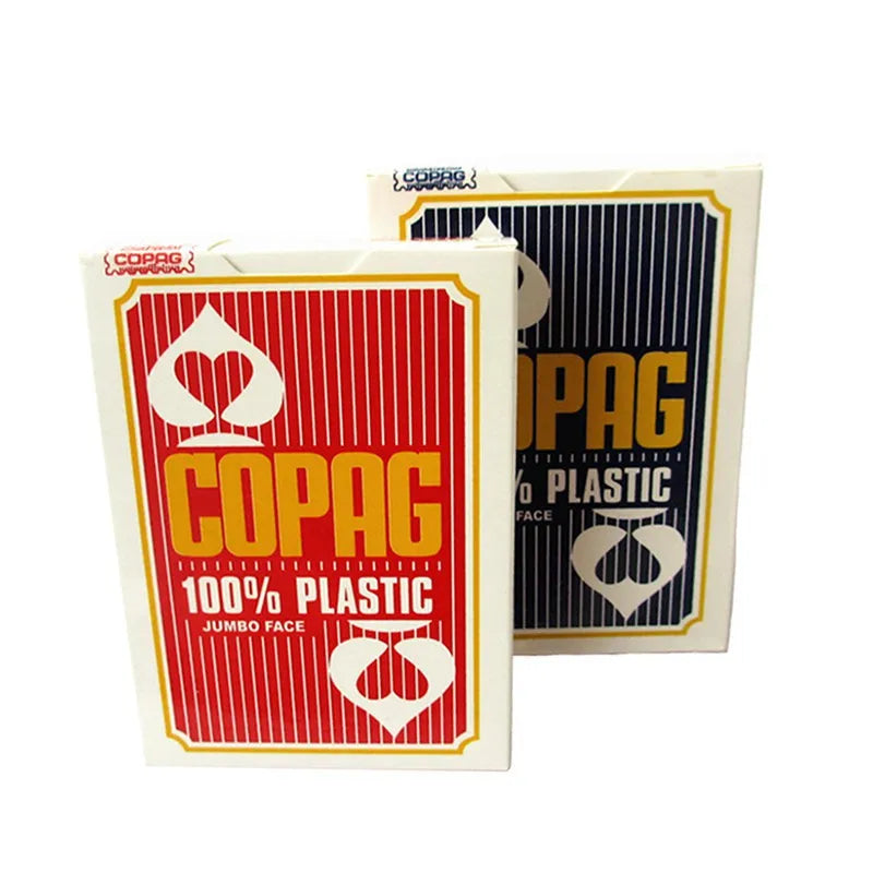 premium plastic poker cards waterproof big number texas gift decks for game nights and tournaments, durable and easy to clean playing cards for all ages