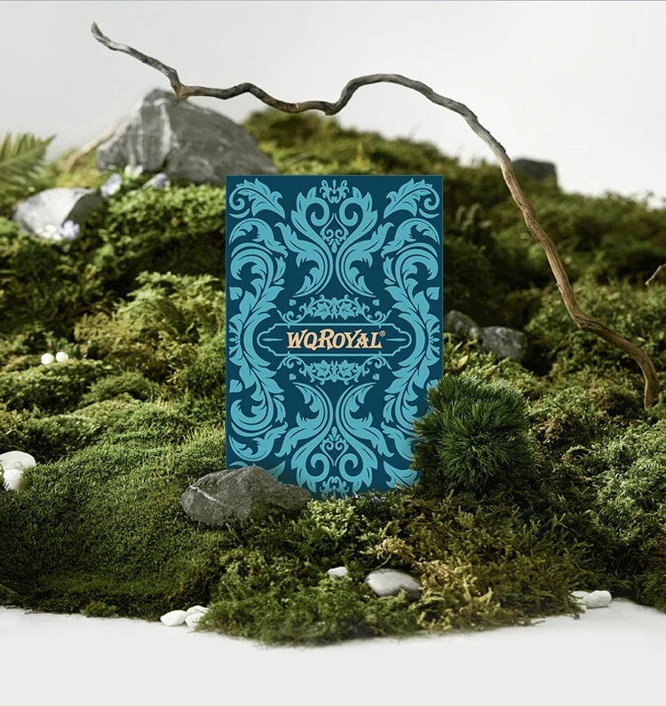 4 high-end personalized pvc playing cards mother earth custom deck - durable customizable poker cards with elegant gaia design for gaming and gifts