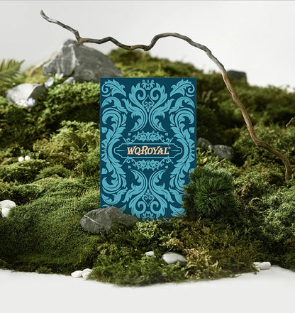 4 High-End Personalized PVC Playing Cards Mother Earth Custom Deck - Durable Customizable Poker Cards with Elegant Gaia Design for Gaming and Gifts