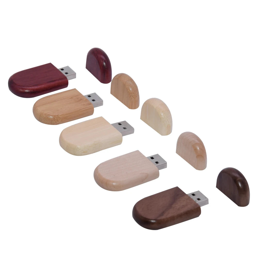 custom wooden usb flash drive with gift box, 64gb/32gb/16gb/8gb memory stick for photography, weddings, business, usb 2.0 pen drive, creative storage solution