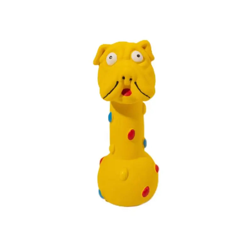 latex animal-shaped squeaky dog toy - durable, bite-resistant, fun pet play for small to large dogs, ideal for chewing and engaging playtime activities