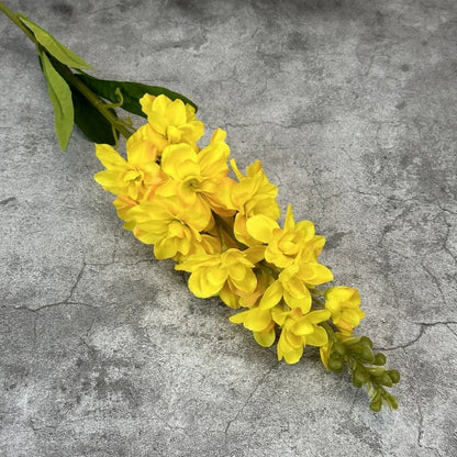 Artificial Hyacinth Floral Branch - Violet PP Material for Home Decoration, Wedding, Anniversary, Birthday, Bridal Shower, Indoor Use, Non-Toxic, Realistic Look