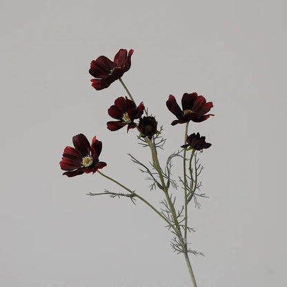 Artificial Gerbera Daisy Flower 60cm White Silk Stem for Home, Wedding, Table, Indoor Decor - Perfect for Anniversary, Baby Shower, Bridal Party, Birthday, Housewarming