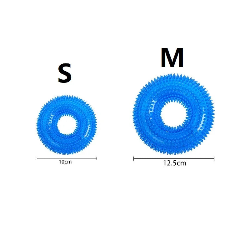 durable rubber dog chew toy for large dogs, indestructible squeaky teething aid, promotes dental health, interactive for training and play, ideal for enthusiastic chewers