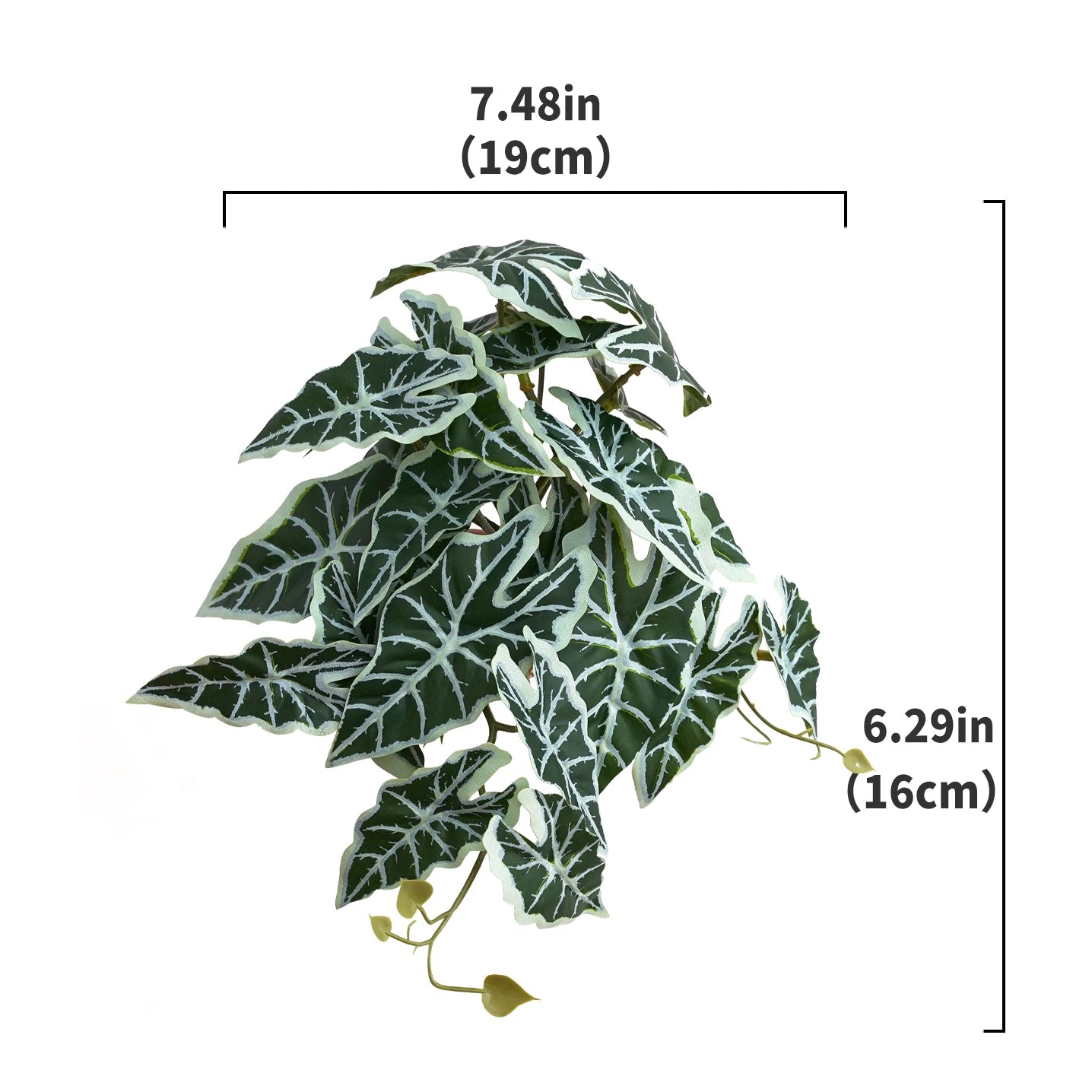 artificial plant monstera pothos, lifelike leaf with stem, decorative greenery for living room, hotel, office, and window display, indoor and outdoor home decor