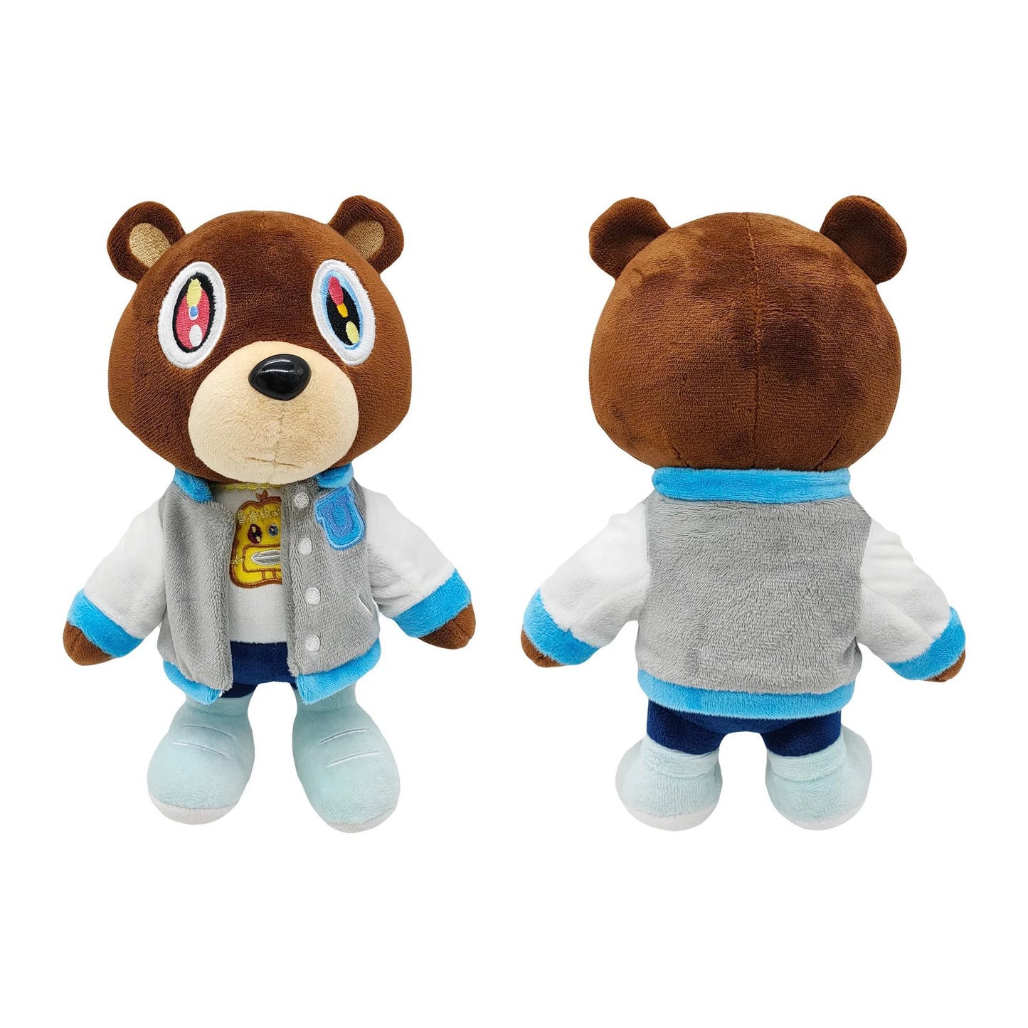 b0cxhrlmmg kanye teddy bear plush toy cartoon bear dolls stuffed soft toy christmas birthday gift for children 26cm-30cm