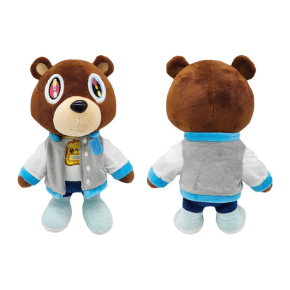 B0CXHRLMMG Kanye Teddy Bear Plush Toy Cartoon Bear Dolls Stuffed Soft Toy Christmas Birthday Gift For Children 26cm-30cm