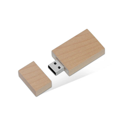 Wooden USB + Box Flash Drive Flash Disk Pendrive 4GB 8GB 16GB 32GB 64GB 128GB Memory Stick Photography Gifts for Wedding Business Storage
