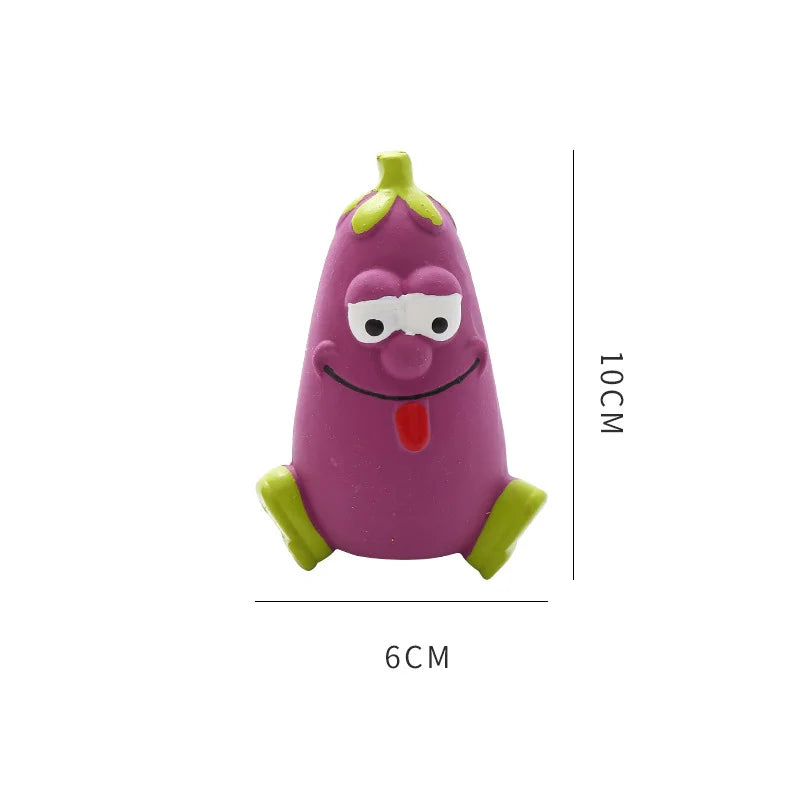 latex animal-shaped squeaky dog toy - durable, bite-resistant, fun pet play for small to large dogs, ideal for chewing and engaging playtime activities