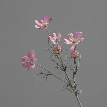 Artificial Gerbera Daisy Flower 60cm White Silk Stem for Home, Wedding, Table, Indoor Decor - Perfect for Anniversary, Baby Shower, Bridal Party, Birthday, Housewarming