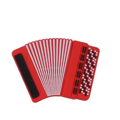 Musical Instrument USB Flash Drive 64GB/32GB/128GB Silicone Pen Drive, Piano Guitar Violin Design, USB2.0 Memory Stick for Data Storage and Transfer