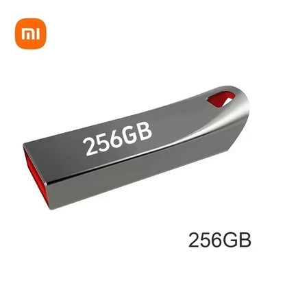 Xiaomi 2TB USB 3.0 Metal Flash Drive High Speed Pendrive Waterproof Portable USB Drive 1TB 512GB 256GB Memoria USB Flash Disk for Data Storage and Backup