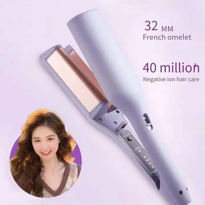 Foldable Lcd Display Hair Styling Professional Wave Hair Curling Ceramic Irons 3 Barrel Electric Hair Curler