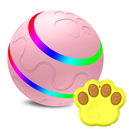 Interactive Pet Toy Ball, Remote-Controlled with Motion Activation, Durable Exercise Ball for Dogs of All Sizes, Indoor Outdoor Fun for Active and Engaging Dog Playtime