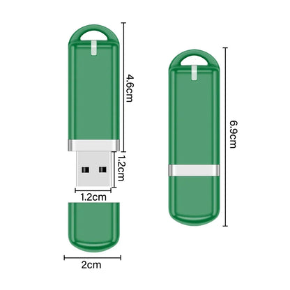 USB Flash Drive 128GB Pen Drive, Shatterproof Multi-Capacity USB 3.0 Stick for Laptop, Computer, Car, TV - Colourful Storage Solution, Gifts for Children & Photography Studio