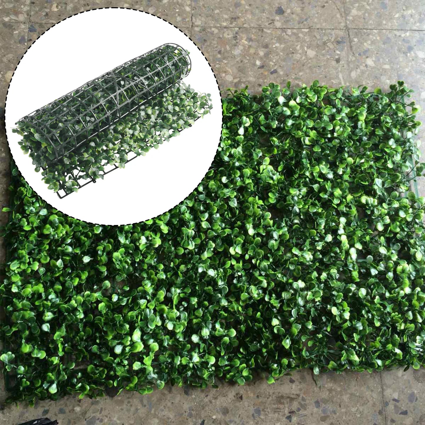 artificial plant wall foliage 40x60cm grass mat for exhibition, outdoor spaces, plastic greenery panels, desktop décor, simulation lawn, bridal shower decorations, easy installation