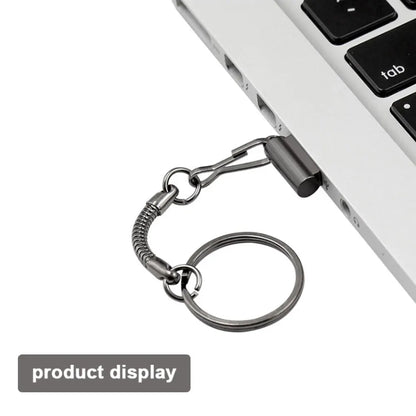 Ultra Compact Metal USB Flash Drive 64GB, 32GB, 16GB, 8GB, 4GB, 2GB, 1GB - High-Speed USB 2.0 Memory Stick for Photography, Business, Wedding Gifts
