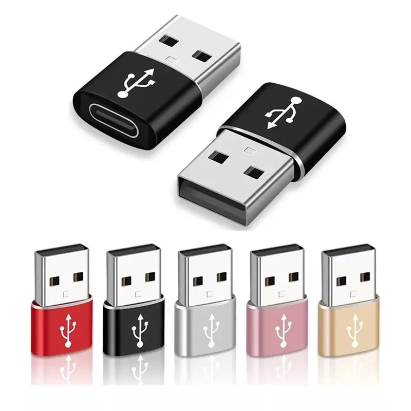 usb 3.0 to usb-c 3.1 adapter, high-speed type-c female to type-a male for fast charging, data transfer, otg converter, ce certified, portable mini connector, 5v output