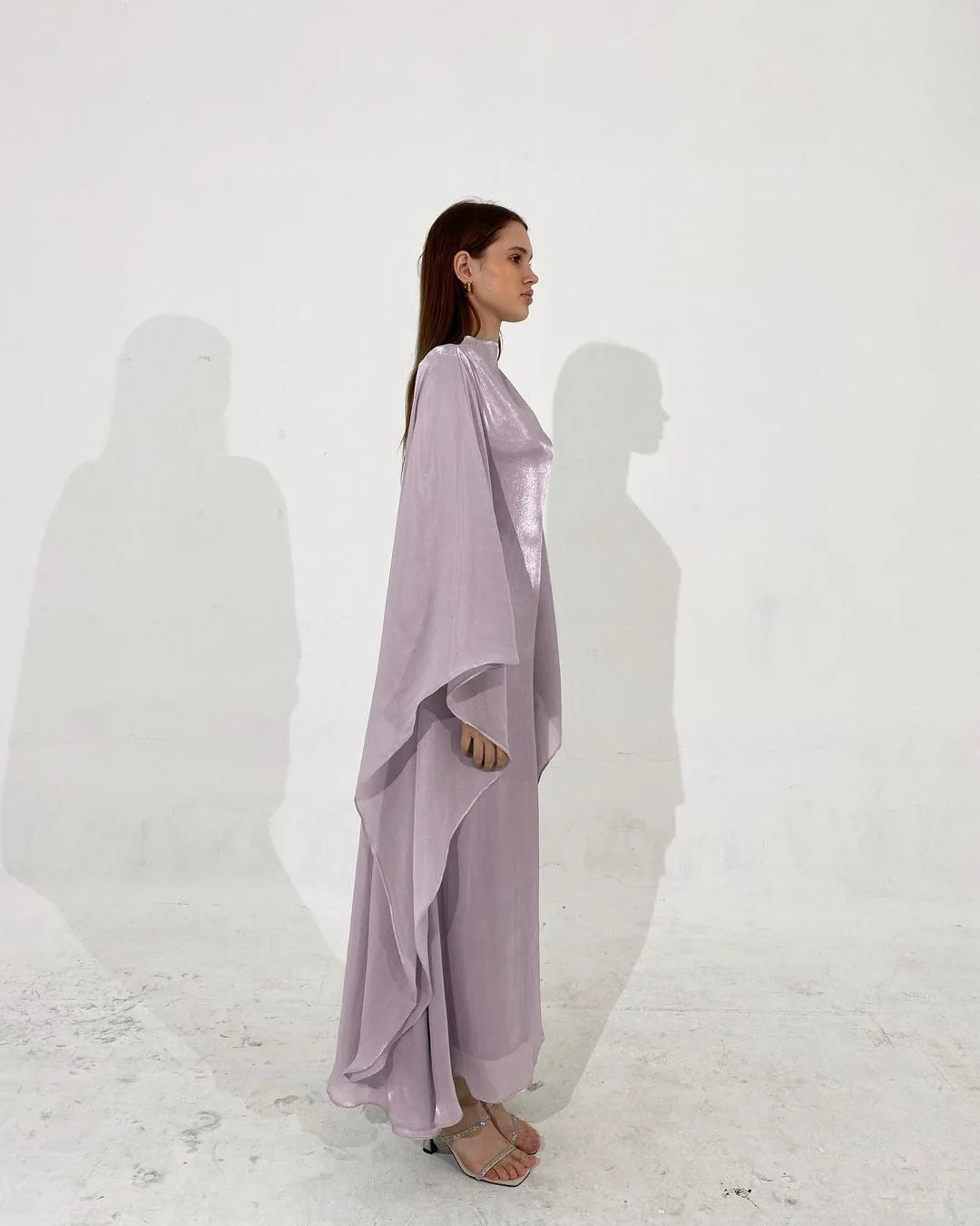 purple eid muslim ramadan abaya luxury evening party kaftan robe clothing for women - elegant a-line design, perfect for celebrations and special occasions