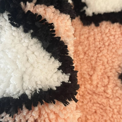 Cool Grey Shark Cute Tufted Rug Flocked Soft Non-Slip Handmade Carpet for Home Decoration Simple Housewarming Gift Idea Cartoon Style Room Mat