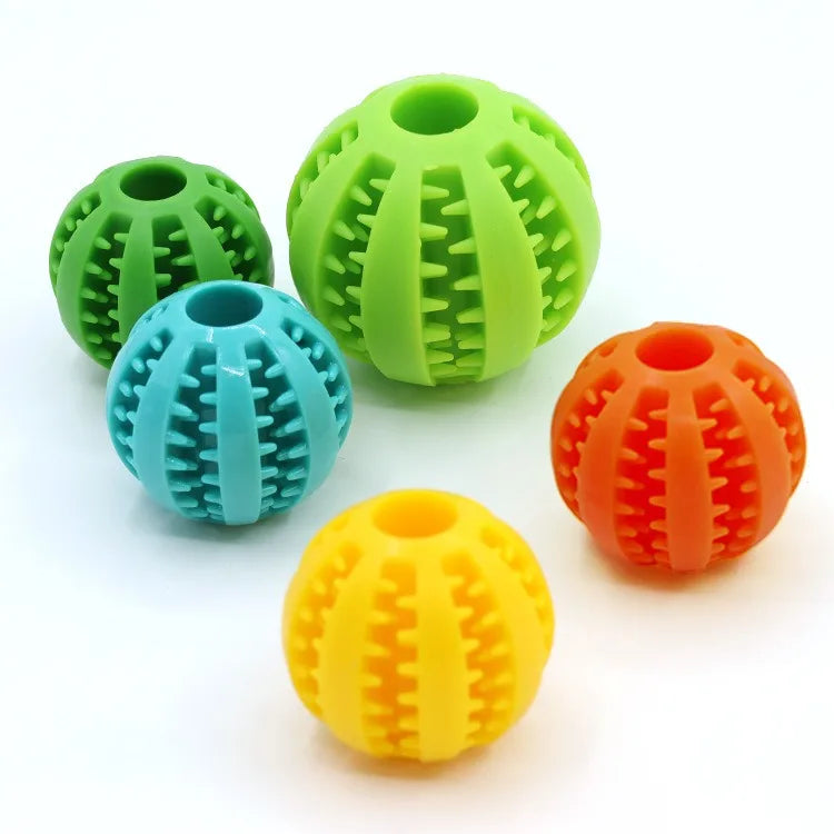interactive rubber dog toy ball, safe & durable chew toy for puppies & large dogs, non-toxic, ideal for fetch, training, indoor outdoor play, boosts dental health & mental stimulation