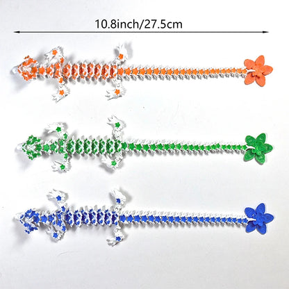 3D Printed Crystal Dragon Fidget Toy Cherry Blossom Decor Birthday Gift
