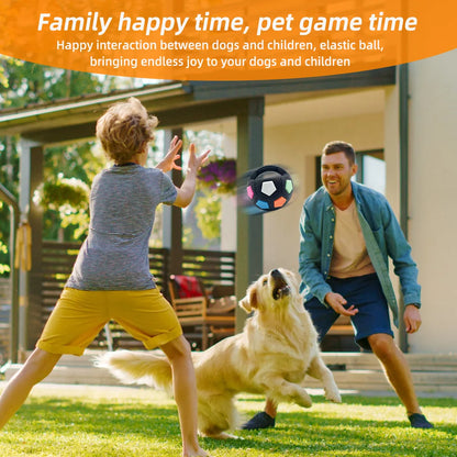 Durable Rubber Squeaky Dog Toy Ball for Outdoor Play, Teething Aid for Puppies, Interactive Fetch, Chew & Exercise, Football Tennis Design, Ideal Pet Gift