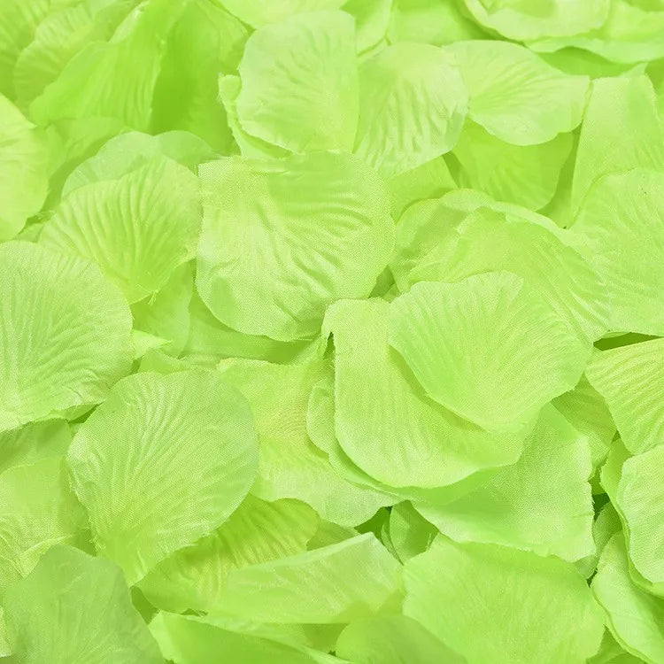 artificial silk rose petals 1000pcs for romantic occasions, wedding, anniversary, proposal, valentine's floral decor, non-woven indoor home decoration