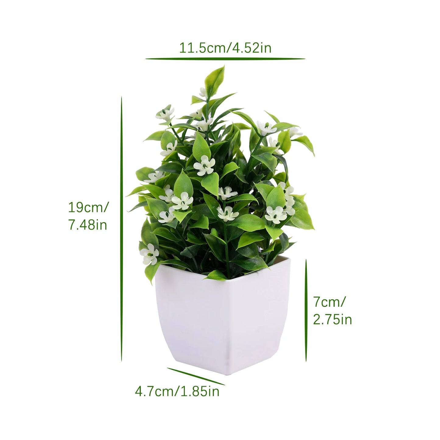artificial bonsai plant for desktop, office, or window sill | plastic decorative potted plant | ideal for home decor, outdoor exhibitions | natural-looking indoor ornament